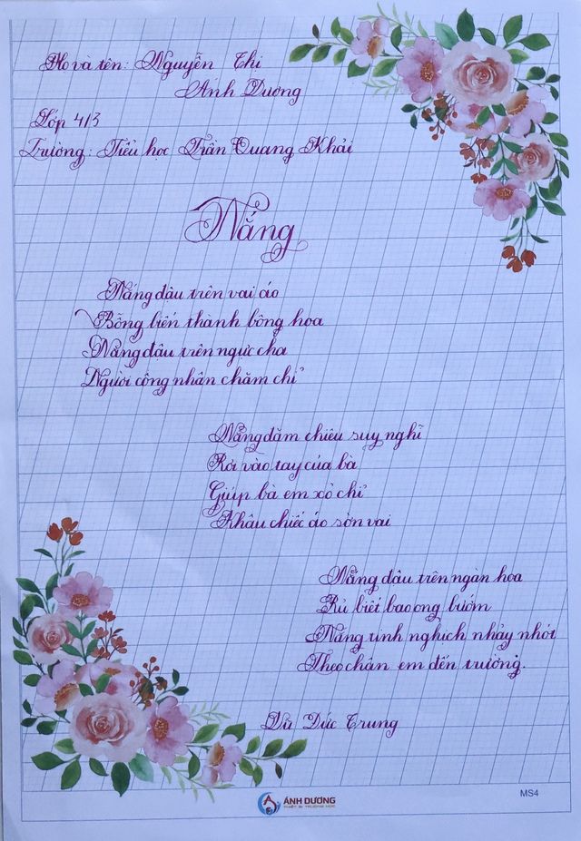 Kết quả sân chơi Chữ đẹp Nhi Đồng số 11- Ảnh 24.