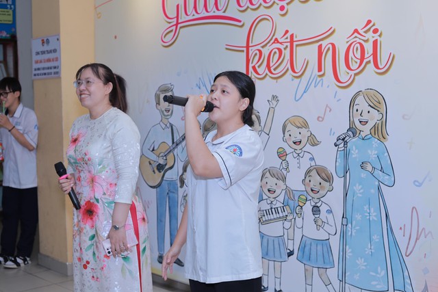 Check-in Trung tâm GDTX Chu Văn An tại Ngày hội Tự tin vào lớp 10- Ảnh 3.