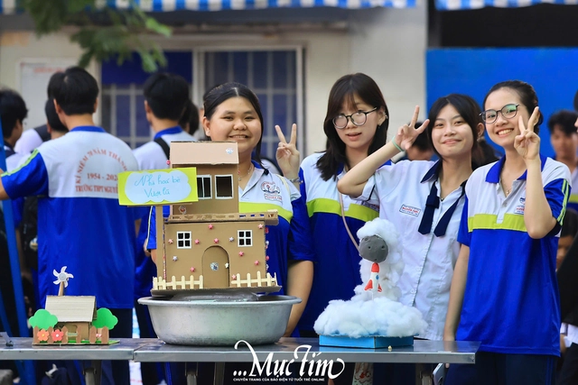 Học trò Trường THPT Nguyễn Trãi biến ý tưởng khoa học thành sản phẩm - Ảnh 3.