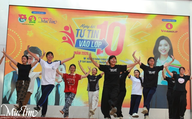 Ngày hội Tự tin vào lớp 10 tại Trường THPT Marie Curie có gì hấp dẫn? - Ảnh 1.