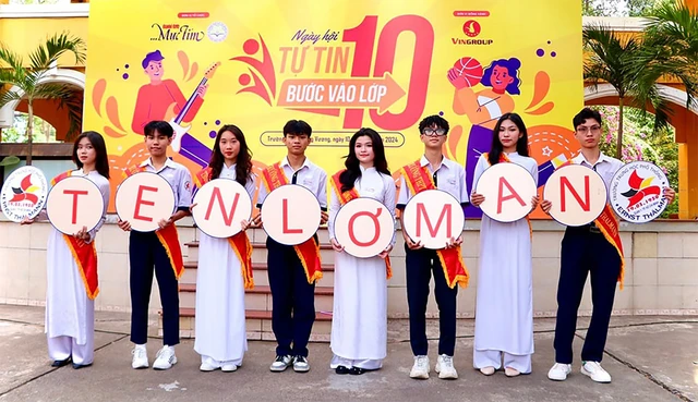 Trường THPT Ten Lơ Man ‘tăng tốc’ những với ngày hội tư vấn - Ảnh 3.