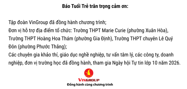 Sáng nay, Ngày hội Tự tin lớp 10 diễn ra tại Trường THPT Marie Curie và THPT Hoàng Hoa Thám - Ảnh 5.