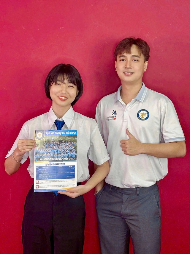 Trường Trung cấp Việt Giao mở lớp pha chế tại Ngày hội Tự tin vào lớp 10 - Ảnh 3.