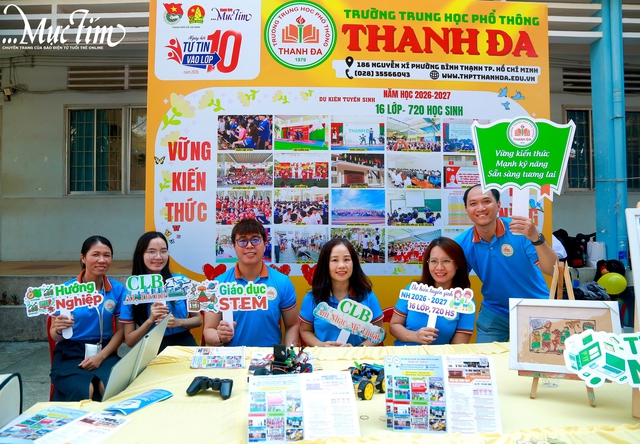 Trường THPT Thanh Đa mang cả ban nhạc đến Ngày hội Tự tin vào lớp 10 - Ảnh 5.