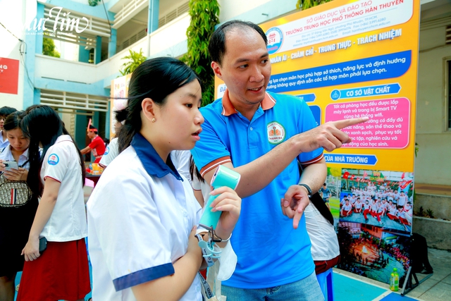 Trường THPT Thanh Đa mang cả ban nhạc đến Ngày hội Tự tin vào lớp 10 - Ảnh 6.