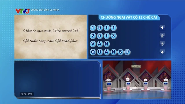 Giải ô chữ chớp nhoáng, nam sinh Phú Thọ giành chiến thắng Đường lên đỉnh Olympia - Ảnh 3.