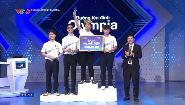 Giải ô chữ chớp nhoáng, nam sinh Phú Thọ giành chiến thắng Đường lên đỉnh Olympia - Ảnh 5.