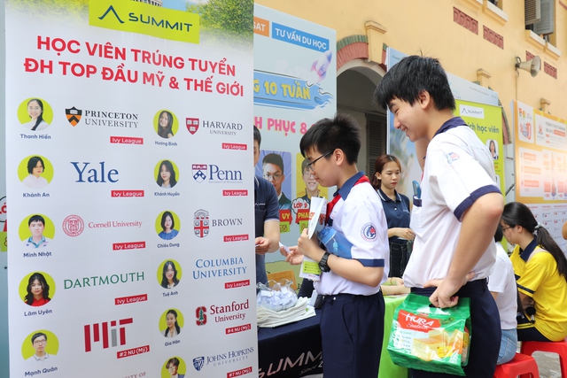 Tìm hiểu lộ trình du học tại Ngày hội Tự tin vào lớp 10 - Ảnh 4.