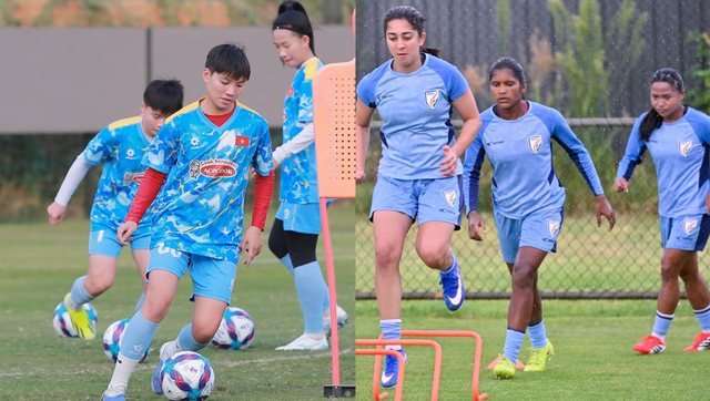 Lịch thi đấu VCK Asian Cup nữ 2026 ngày 4-3: Việt Nam đấu Ấn Độ- Ảnh 1. Lịch thi đấu VCK Asian Cup nữ 2026 ngày 4-3: Việt Nam đấu Ấn Độ- Ảnh 1.