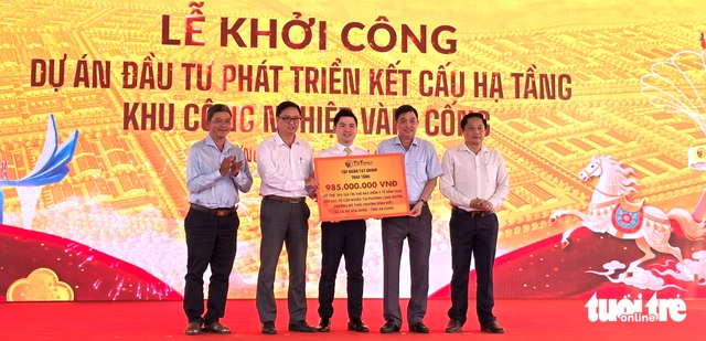 Work starts on $182mn industrial park project in Vietnam’s Mekong Delta - Ảnh 1.