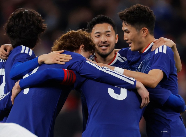 Nhật Bản giành chiến thắng lịch sử trước Anh - Ảnh 1. Nhật Bản giành chiến thắng lịch sử trước Anh - Ảnh 1.