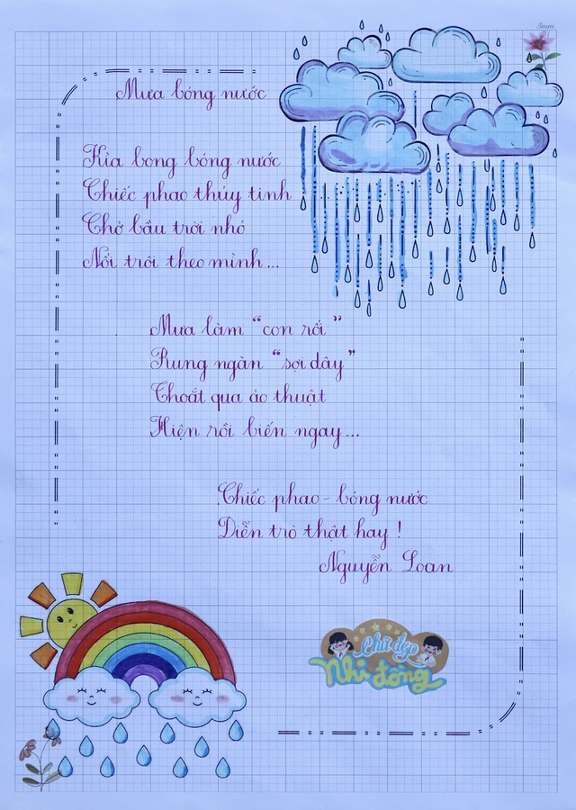 Kết quả Chữ đẹp Nhi Đồng số 12 - Ảnh 23.