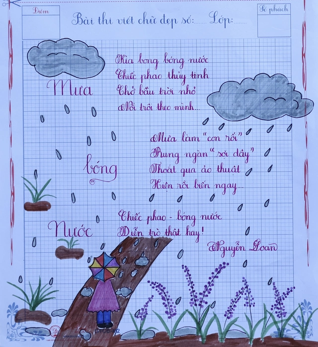 Kết quả Chữ đẹp Nhi Đồng số 12 - Ảnh 25.