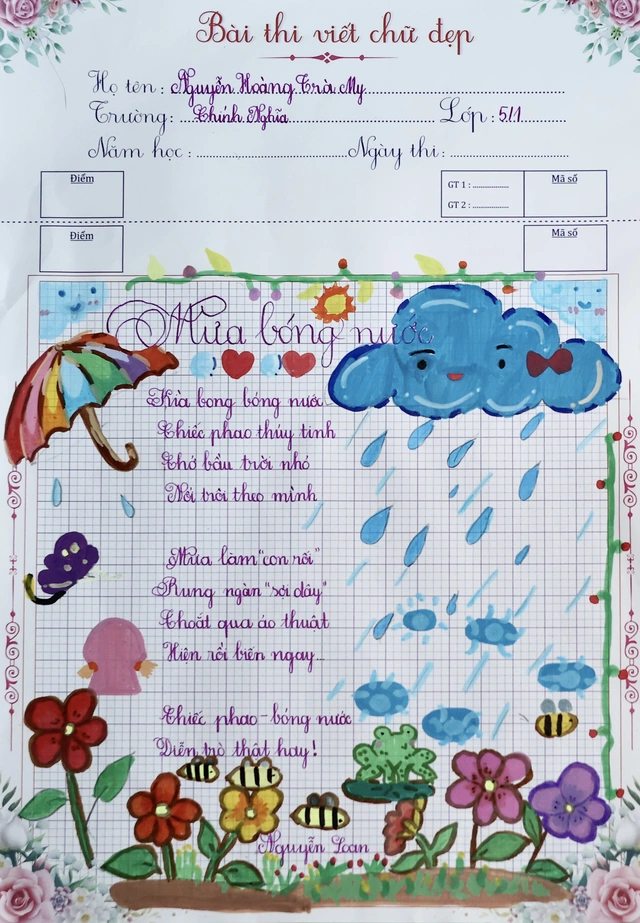 Kết quả Chữ đẹp Nhi Đồng số 12 - Ảnh 8.
