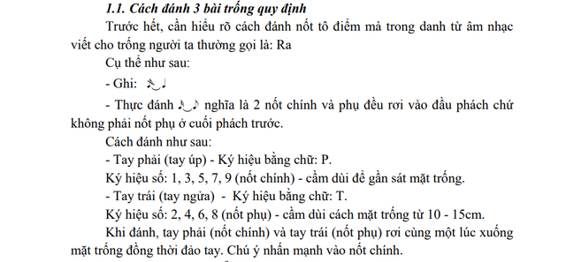 Ký hiệu P và T trong các bài trống Đội có ý nghĩa gì?- Ảnh 2.