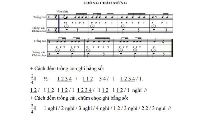 Ký hiệu P và T trong các bài trống Đội có ý nghĩa gì?- Ảnh 5.