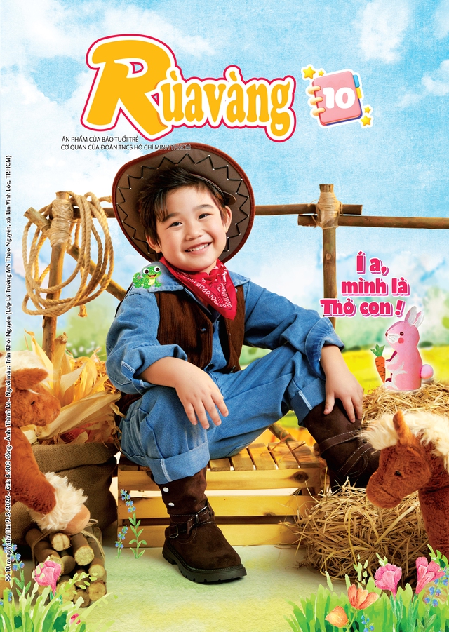 Mời các bạn đón đọc Rùa Vàng 10, phát hành 9-3-2026:  Chơi cùng các bạn thú đáng yêu!  - Ảnh 1.