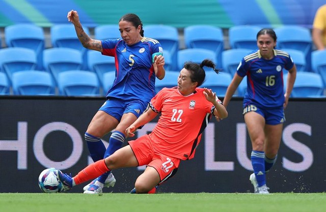 Tuyển nữ Hàn Quốc thắng nhà vô địch SEA Game Philippines - Ảnh 3.