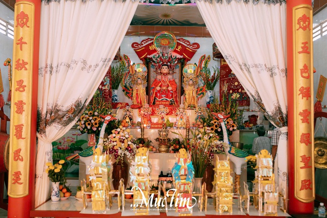 Về Gia Thuận, Đồng Tháp xem hát bội, múa lân tại miếu Bà Chúa Xứ- Ảnh 1.