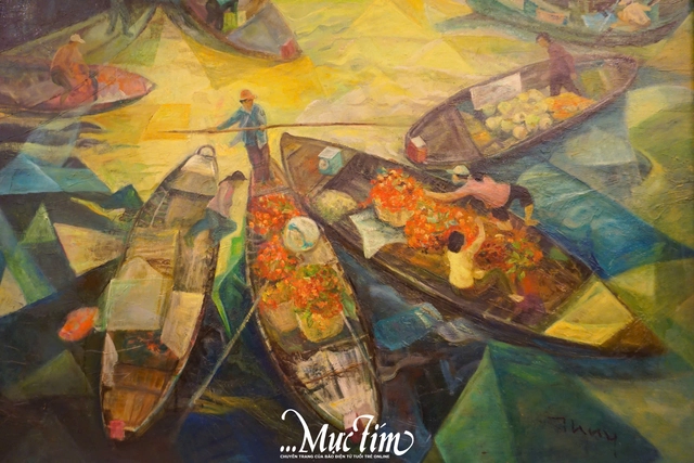 Tôn vinh vẻ đẹp người phụ nữ với triển lãm ‘Sắc màu cảm xúc’ - Ảnh 4.