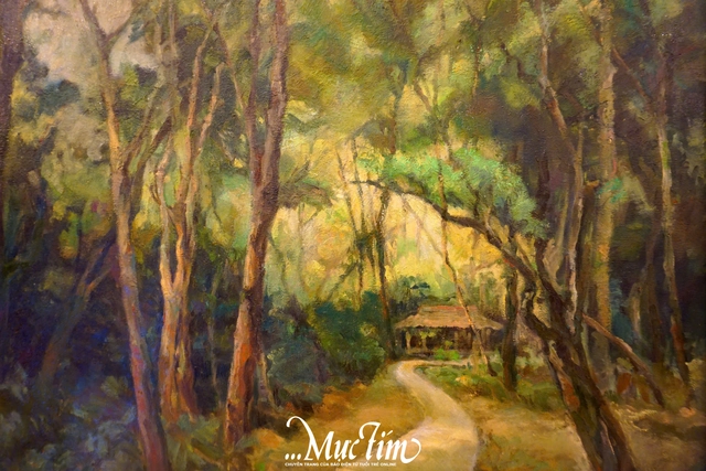 Tôn vinh vẻ đẹp người phụ nữ với triển lãm ‘Sắc màu cảm xúc’ - Ảnh 6.