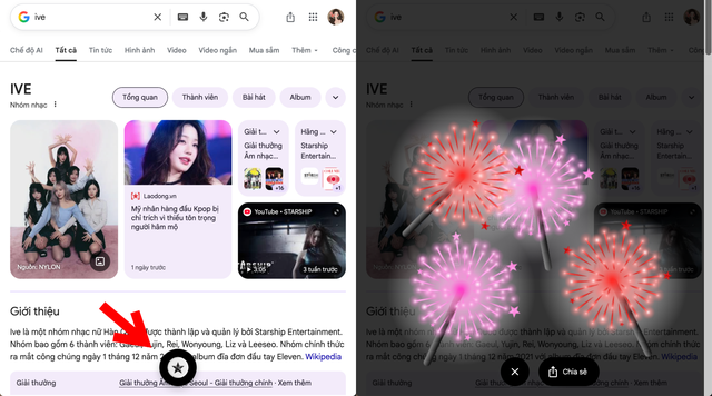 Điều đặc biệt khi tìm kiếm BTS, BLACKPINK và IVE trên Google Search hôm nay- Ảnh 2.