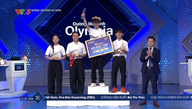 Nam sinh Phú Thọ bứt phá ngoạn mục giành vòng nguyệt quế Đường lên đỉnh Olympia- Ảnh 6.