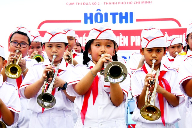 Sôi động hội thi Nghi thức Đội Cụm thi đua số 2 - Ảnh 2.