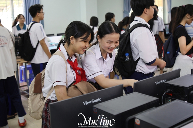 Hơn 400 học sinh lớp 9 trải nghiệm một ngày làm học sinh Trường THPT Tây Thạnh- Ảnh 2.