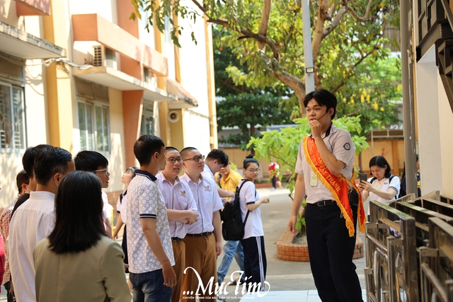 Hơn 400 học sinh lớp 9 trải nghiệm một ngày làm học sinh Trường THPT Tây Thạnh- Ảnh 5.