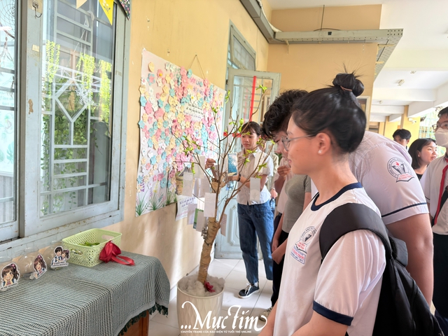 Hơn 400 học sinh lớp 9 trải nghiệm một ngày làm học sinh Trường THPT Tây Thạnh- Ảnh 10.