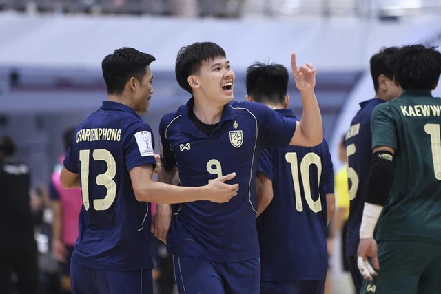 Trực tiếp chung kết futsal Đông Nam Á: Thái Lan - Indonesia- Ảnh 1.