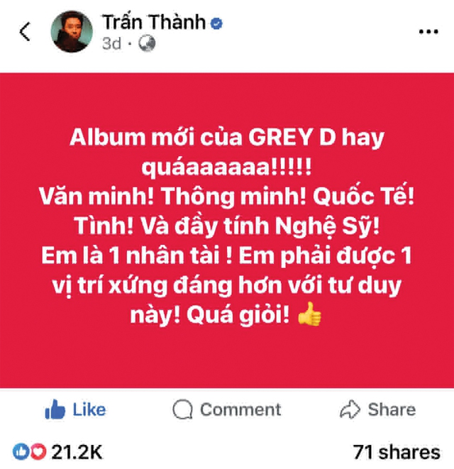 Hoàng tử nhạc số Grey D đã không còn lạc lối - Ảnh 3.