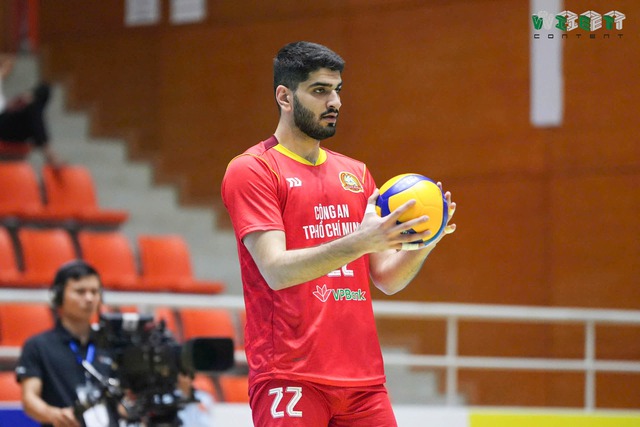 Trực tiếp 'chung kết sớm' bóng chuyền nam: Công An TP.HCM - Biên Phòng MB - Ảnh 1.