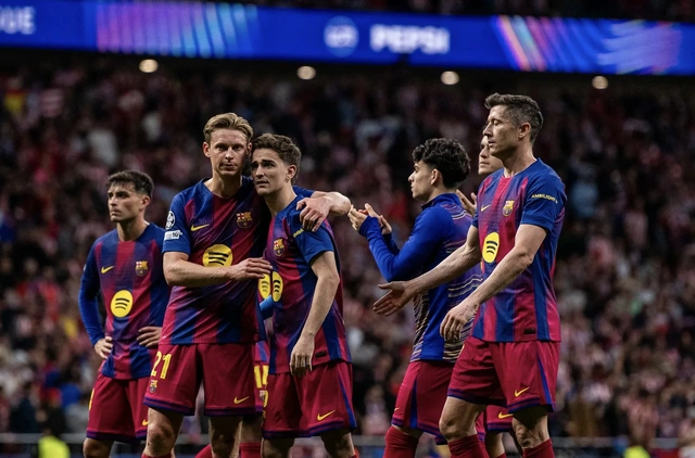 Lamine Yamal ghi bàn, Barcelona vẫn phải dừng bước tại Champions League- Ảnh 1. Lamine Yamal ghi bàn, Barcelona vẫn phải dừng bước tại Champions League- Ảnh 1.
