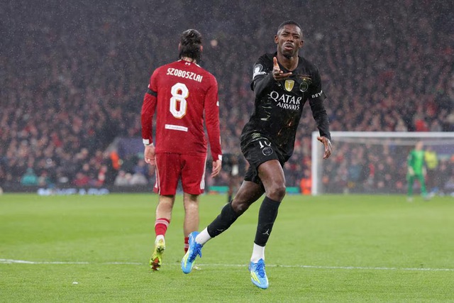 Dembele tỏa sáng, PSG loại Liverpool khỏi Champions League- Ảnh 1. Dembele tỏa sáng, PSG loại Liverpool khỏi Champions League- Ảnh 1.