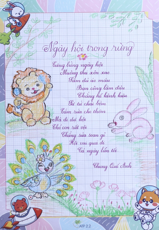 Chữ đẹp Nhi Đồng số 14: 30 bài dự thi xuất sắc- Ảnh 4. Chữ đẹp Nhi Đồng số 14: 30 bài dự thi xuất sắc- Ảnh 4.