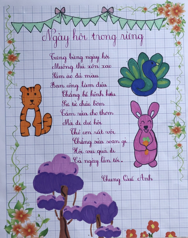 Chữ đẹp Nhi Đồng số 14: 30 bài dự thi xuất sắc- Ảnh 9. Chữ đẹp Nhi Đồng số 14: 30 bài dự thi xuất sắc- Ảnh 9.