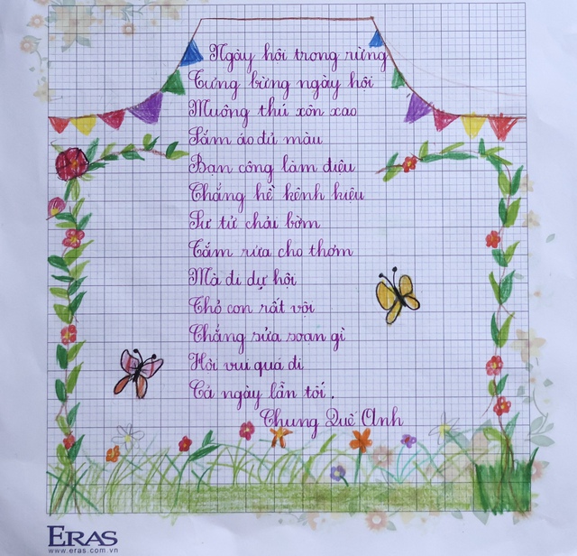 Chữ đẹp Nhi Đồng số 14: 30 bài dự thi xuất sắc- Ảnh 12. Chữ đẹp Nhi Đồng số 14: 30 bài dự thi xuất sắc- Ảnh 12.