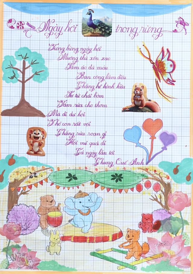 Chữ đẹp Nhi Đồng số 14: 30 bài dự thi xuất sắc- Ảnh 14. Chữ đẹp Nhi Đồng số 14: 30 bài dự thi xuất sắc- Ảnh 14.