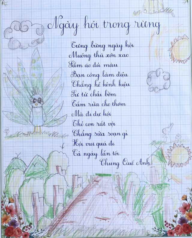 Chữ đẹp Nhi Đồng số 14: 30 bài dự thi xuất sắc- Ảnh 16. Chữ đẹp Nhi Đồng số 14: 30 bài dự thi xuất sắc- Ảnh 16.