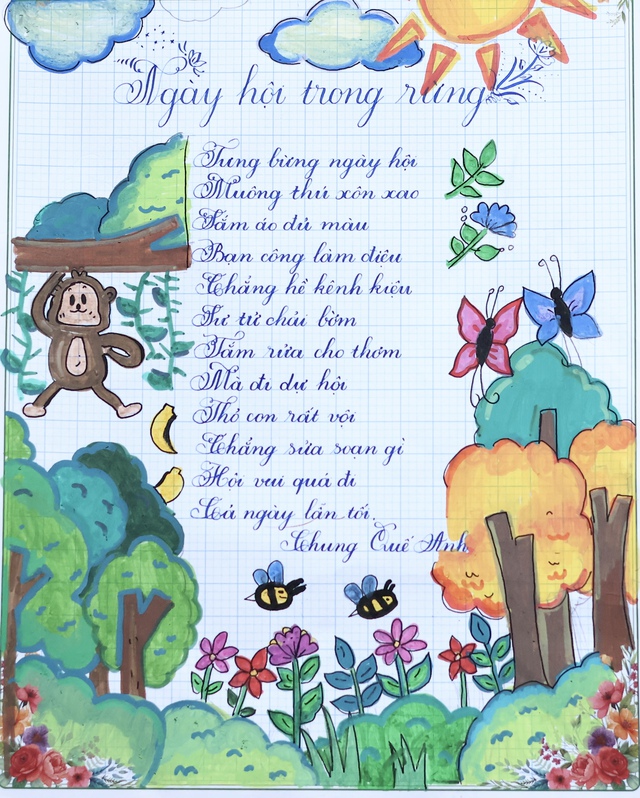 Chữ đẹp Nhi Đồng số 14: 30 bài dự thi xuất sắc- Ảnh 17. Chữ đẹp Nhi Đồng số 14: 30 bài dự thi xuất sắc- Ảnh 17.