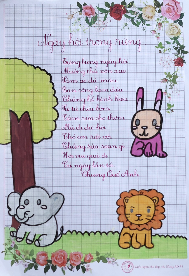 Chữ đẹp Nhi Đồng số 14: 30 bài dự thi xuất sắc- Ảnh 24. Chữ đẹp Nhi Đồng số 14: 30 bài dự thi xuất sắc- Ảnh 24.