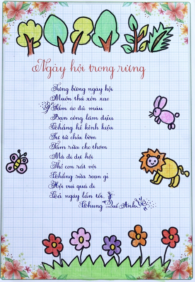 Chữ đẹp Nhi Đồng số 14: 30 bài dự thi xuất sắc- Ảnh 31. Chữ đẹp Nhi Đồng số 14: 30 bài dự thi xuất sắc- Ảnh 31.