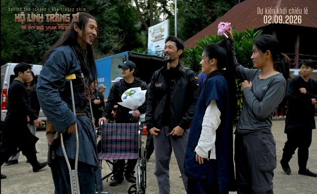 Tuấn Trần bị chấn thương nghiêm trọng khi quay Hộ linh tráng sĩ - Ảnh 3. Tuấn Trần bị chấn thương nghiêm trọng khi quay Hộ linh tráng sĩ - Ảnh 3.