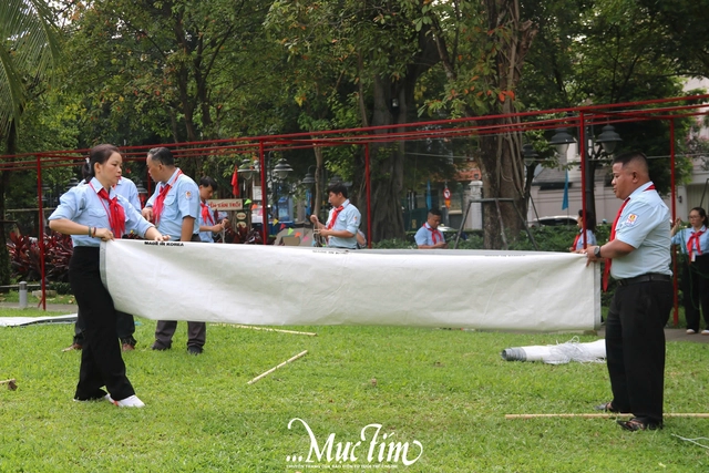 Phụ trách Đội TP.HCM thể hiện bản lĩnh tại Hội thi Olympic Cánh én năm 2026 - Ảnh 1.