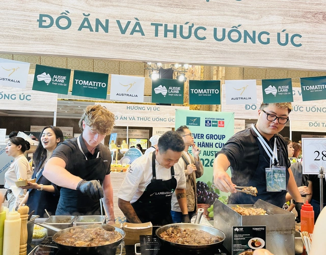 Australian food showcased at Ho Chi Minh City expo - Ảnh 1.
