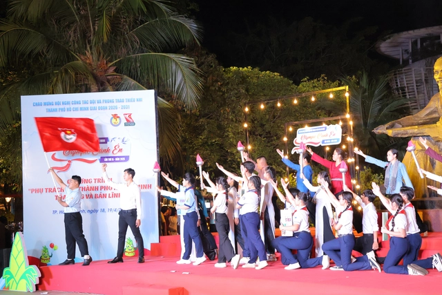 Hội đồng Đội TP.HCM tuyên dương 151 đội viên tiêu biểu khối lớp 9- Ảnh 12.