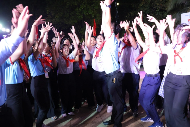 Hội đồng Đội TP.HCM tuyên dương 151 đội viên tiêu biểu khối lớp 9- Ảnh 7.