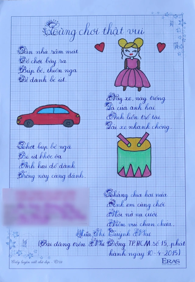 Kết quả sân chơi Chữ đẹp Nhi Đồng số 15 - Ảnh 16.